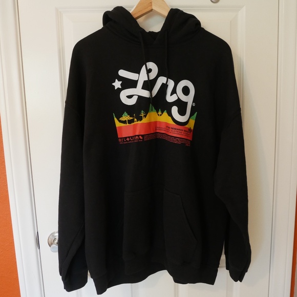 Lrg Mens Semi-VTG Rasta Safari Hoodie LIKE NEW~ - Picture 1 of 7